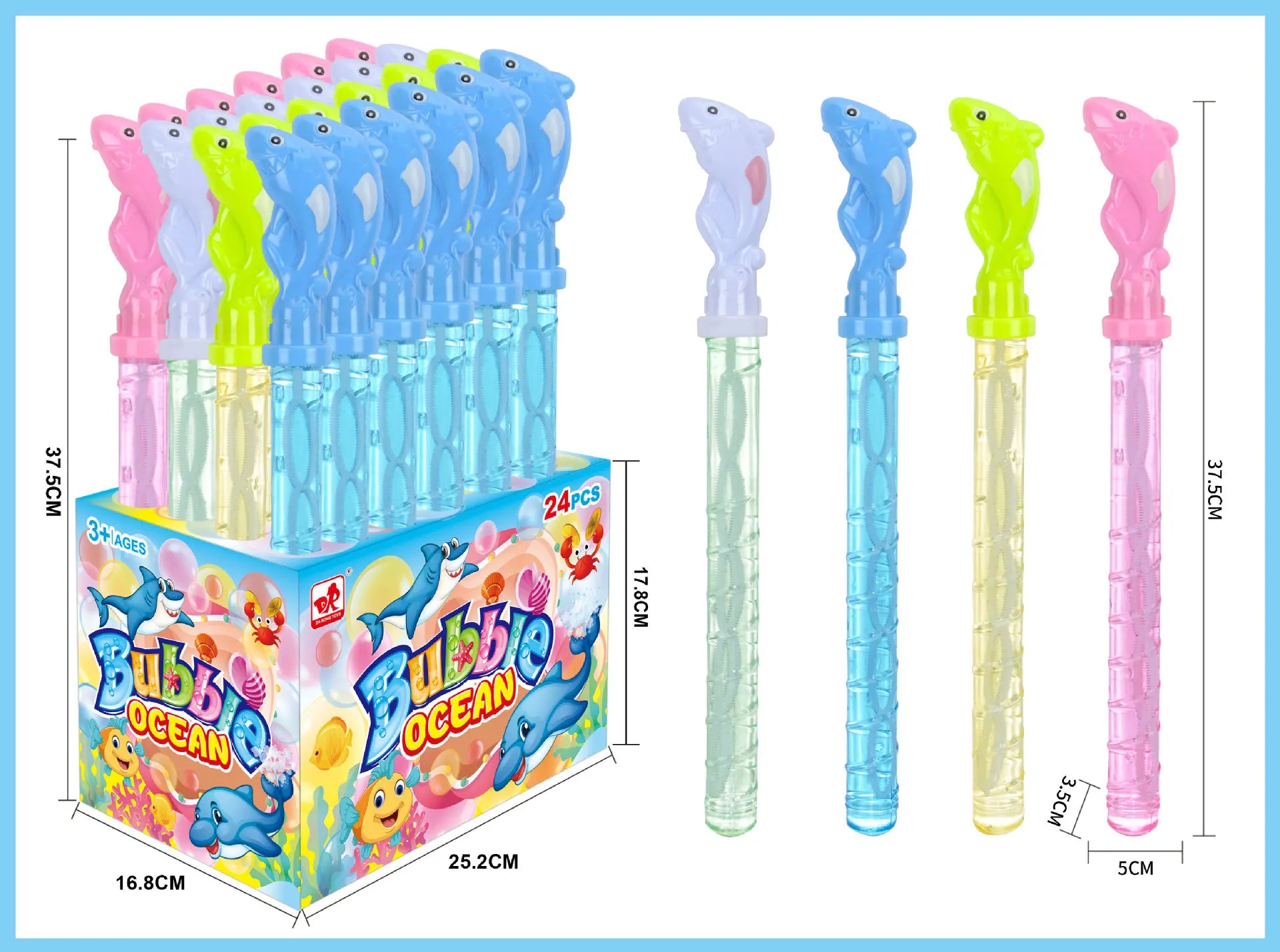 HKM-191635 Cartoon Handheld Mini Bubble Wand for Children - Fun Outdoor Bubble Blowing Toy