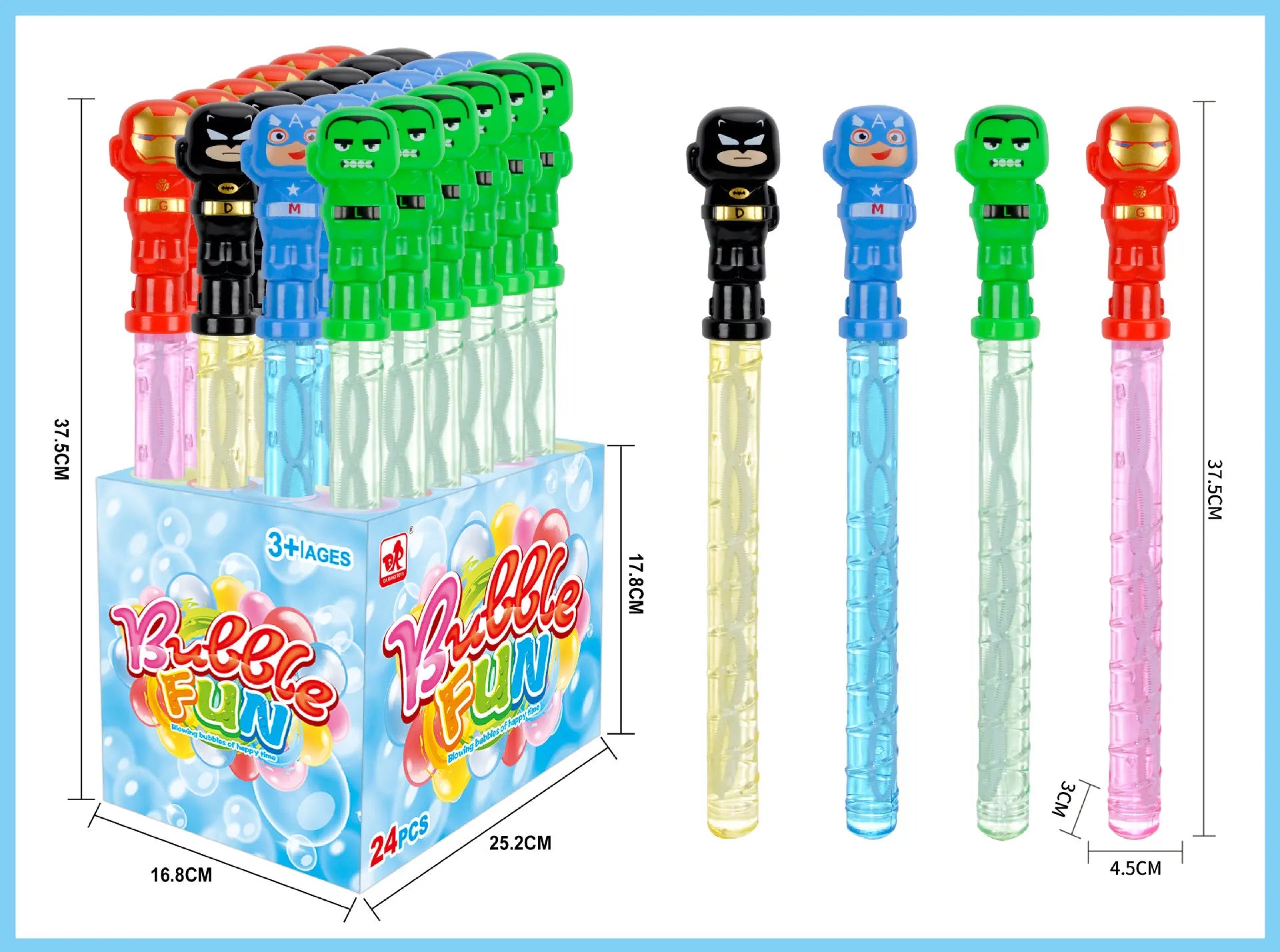HKM-191635 Cartoon Handheld Mini Bubble Wand for Children - Fun Outdoor Bubble Blowing Toy