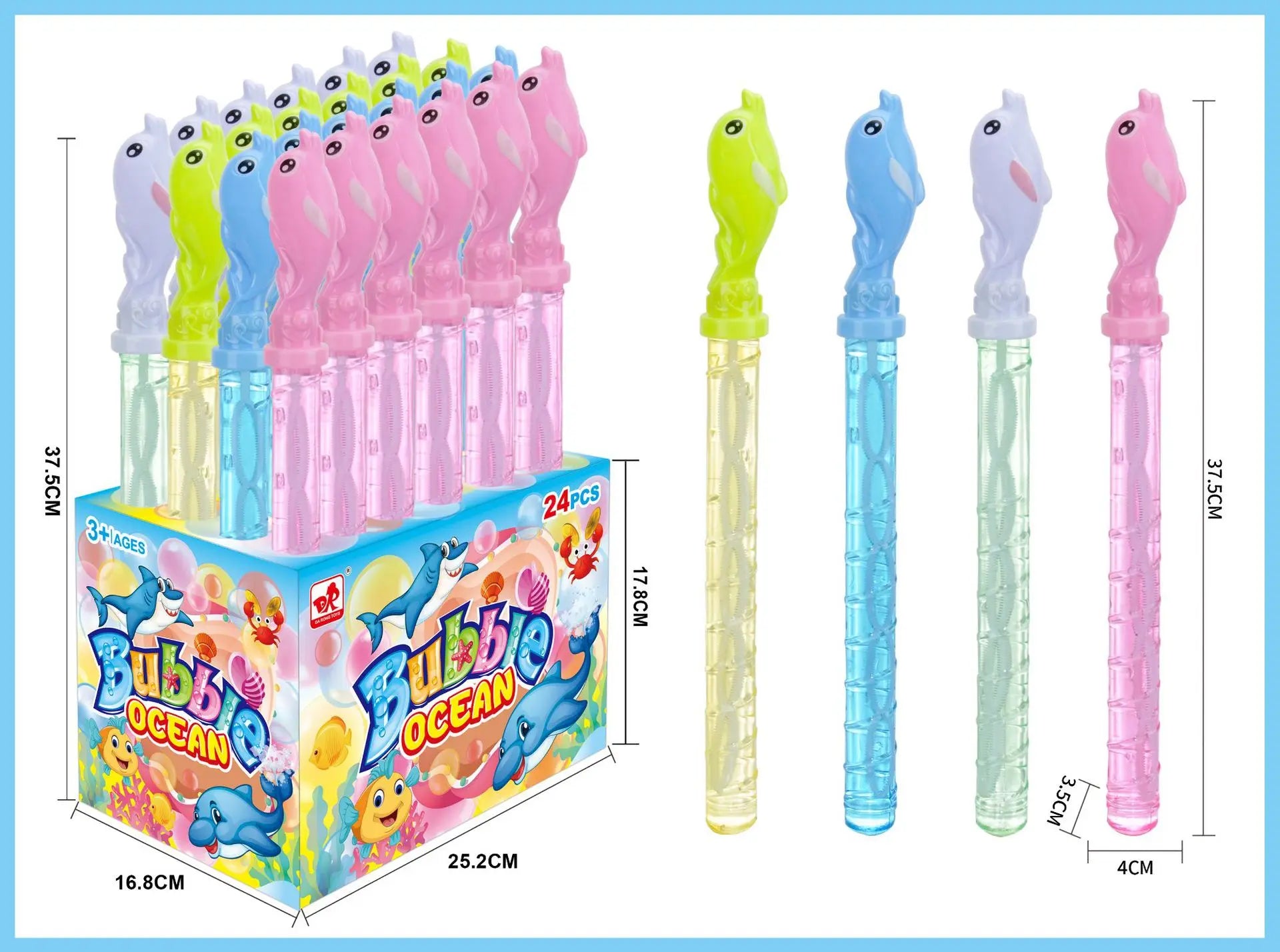 HKM-191635 Cartoon Handheld Mini Bubble Wand for Children - Fun Outdoor Bubble Blowing Toy