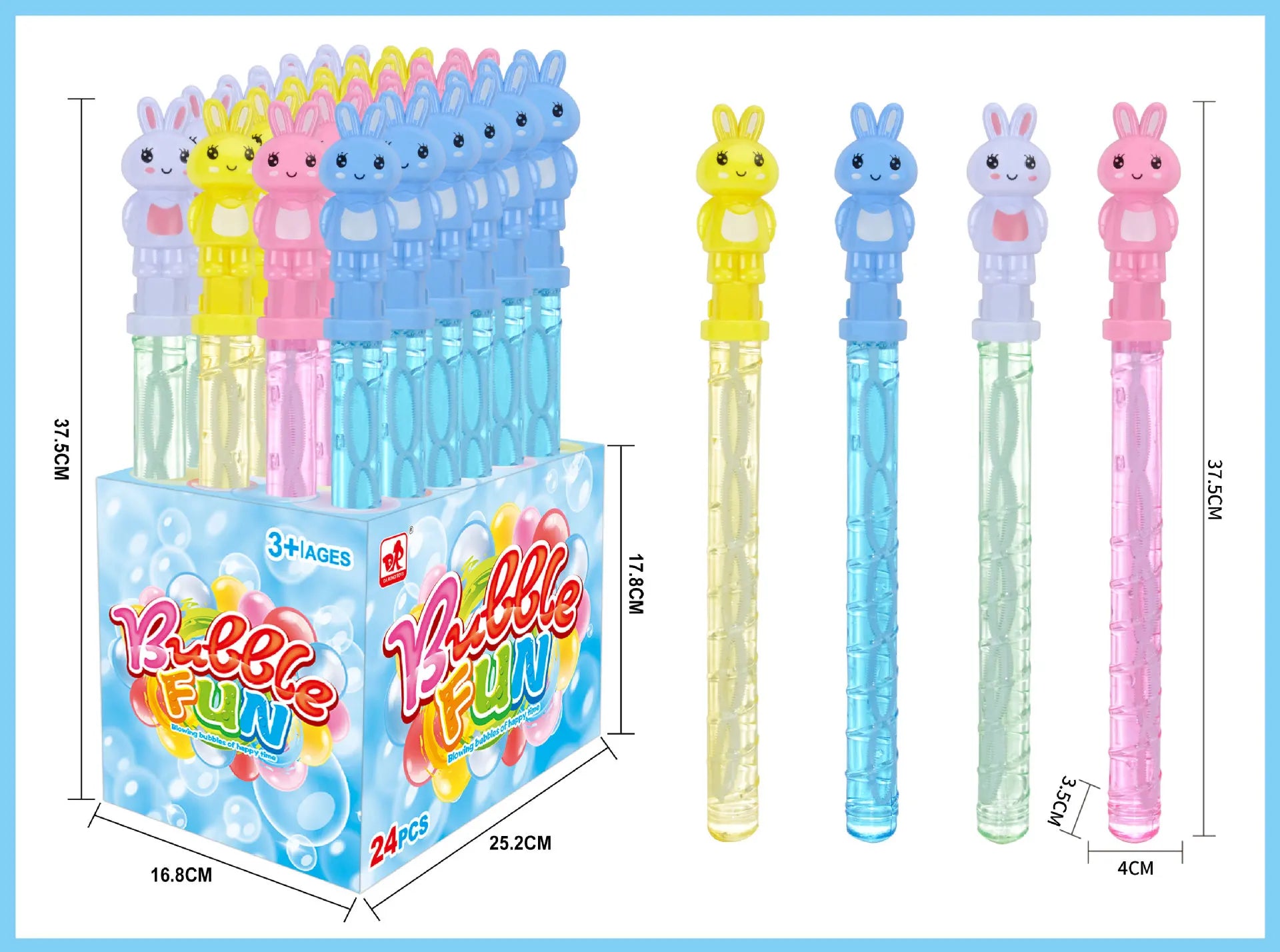 HKM-191635 Cartoon Handheld Mini Bubble Wand for Children - Fun Outdoor Bubble Blowing Toy