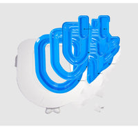 HKM-191635 Cat Toilet Trainer in Blue - PP Material, Squat Design, Solid Quality, Toilet-Suitable, 41.5x42.3x42.0cm