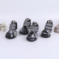 HKM-191635 Cute All-Season Pet Dog Shoes in Various Colors and Comfortable Design