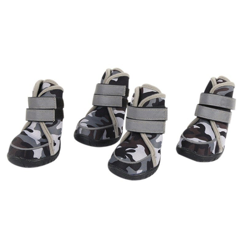 HKM-191635 Cute All-Season Pet Dog Shoes in Various Colors and Comfortable Design