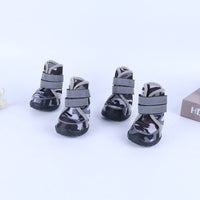 HKM-191635 Cute All-Season Pet Dog Shoes in Various Colors and Comfortable Design