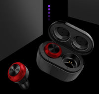HKM-191699 Wireless Mini Earphones with Charging Case - Bluetooth V5.0, Dual Call, 120-Hour Standby, 3-Hour Music Time