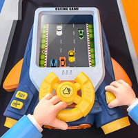 HKM-191763 Kids Racing Steering Wheel Simulation Game Toy for Ages 2 and Up