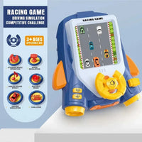 HKM-191763 Kids Racing Steering Wheel Simulation Game Toy for Ages 2 and Up