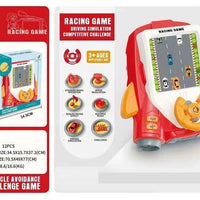 HKM-191763 Kids Racing Steering Wheel Simulation Game Toy for Ages 2 and Up
