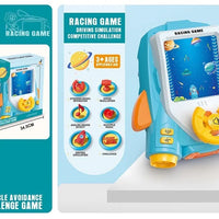 HKM-191763 Kids Racing Steering Wheel Simulation Game Toy for Ages 2 and Up