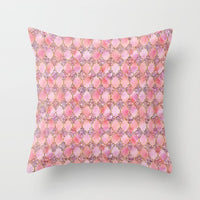 HKM-192019 Nordic Style Metallic Rose Gold Throw Pillow Cover - 45x45 cm, 100% Polyester, Multiple Color Options