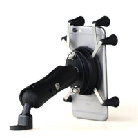 HKM-192019 Universal Mobile Phone Holder for Motorcycles and Electric Vehicles with Rearview Mirror and Handle Installation