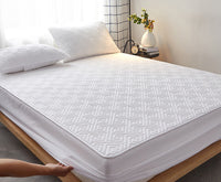 HKM-192275 Non-Slip Quilted Padded Mattress with Various Bedding Options and Sizes