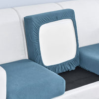 HKM-192339 High Elastic Polyester Stretch Sofa Cover - Anti-Slip & Machine Washable, Multiple Sizes Available