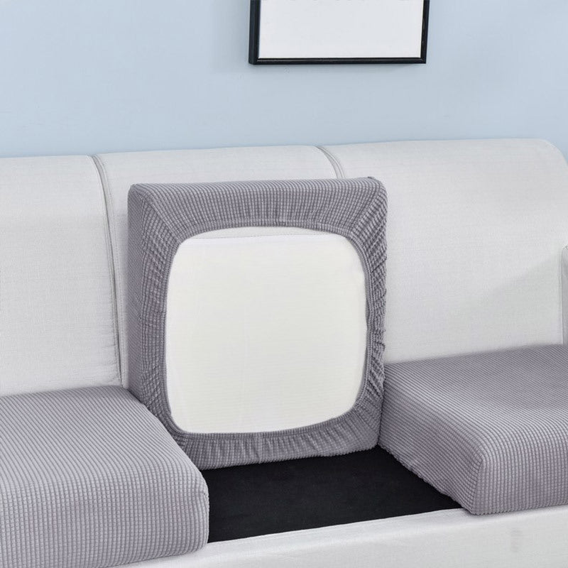 HKM-192339 High Elastic Polyester Stretch Sofa Cover - Anti-Slip & Machine Washable, Multiple Sizes Available