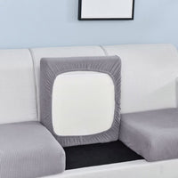 HKM-192339 High Elastic Polyester Stretch Sofa Cover - Anti-Slip & Machine Washable, Multiple Sizes Available