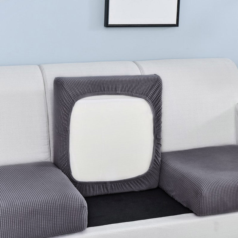 HKM-192339 High Elastic Polyester Stretch Sofa Cover - Anti-Slip & Machine Washable, Multiple Sizes Available