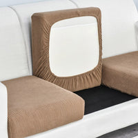 HKM-192339 High Elastic Polyester Stretch Sofa Cover - Anti-Slip & Machine Washable, Multiple Sizes Available