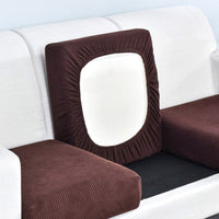 HKM-192339 High Elastic Polyester Stretch Sofa Cover - Anti-Slip & Machine Washable, Multiple Sizes Available