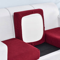 HKM-192339 High Elastic Polyester Stretch Sofa Cover - Anti-Slip & Machine Washable, Multiple Sizes Available