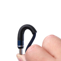HKM-192339 Long Tail Anti-Breaking Braided Data Cable for Android and Apple Devices - 1m, 8PIN, Micro USB, TYPE-C