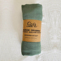 HKM-192531 Bamboo Cotton Dyed Wrap Towel for Newborns - Soft, Absorbent & Breathable 120x120cm