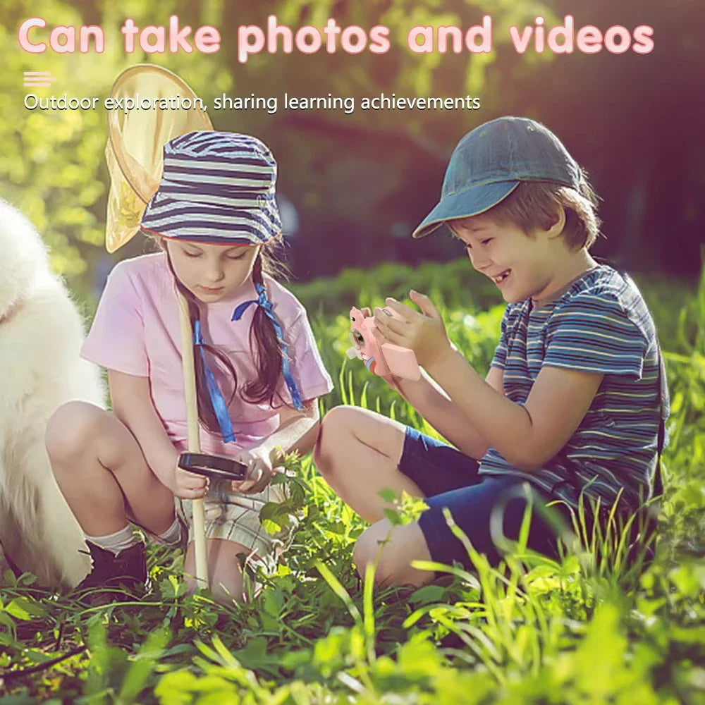 KTX-192531 Children's Portable 2-Inch Handheld HD Microscope for Nature Exploration and Learning