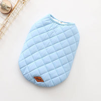 HKM-192531 Warm Cotton Dog Vest for All Seasons - Soft, Double-Sided Winter Coat in Multiple Colors