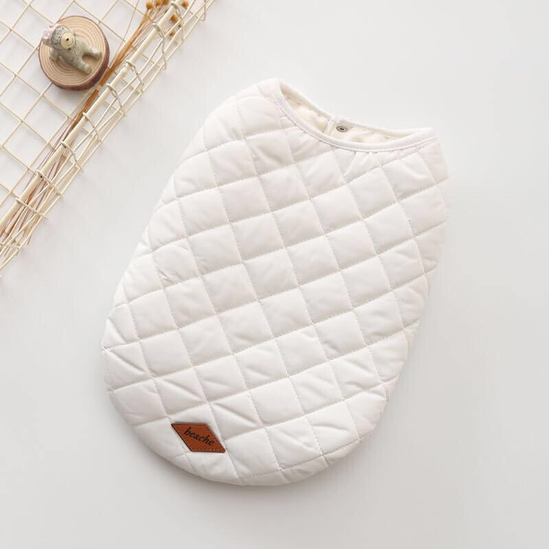 HKM-192531 Warm Cotton Dog Vest for All Seasons - Soft, Double-Sided Winter Coat in Multiple Colors