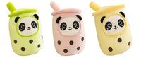 HKM-192595 Plush Boba Milk Tea Cup Pillow Stuffed Toy - Soft PP Cotton, Available in 24/35/50cm