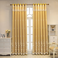 HKM-192659 Modern Double Open Curtain Set for Bedroom Shading – Various Sizes Available