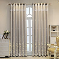 HKM-192659 Modern Double Open Curtain Set for Bedroom Shading – Various Sizes Available