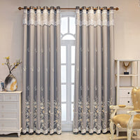 HKM-192659 Modern Double Open Curtain Set for Bedroom Shading – Various Sizes Available