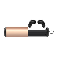 HKM-192851 Dual Wireless Bluetooth Headset with Battery Display, Voice Control, Call Function, and Stereo Music Support