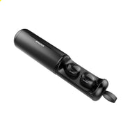 HKM-192851 Dual Wireless Bluetooth Headset with Battery Display, Voice Control, Call Function, and Stereo Music Support