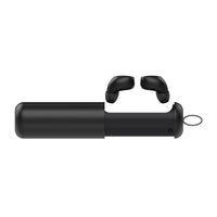 HKM-192851 Dual Wireless Bluetooth Headset with Battery Display, Voice Control, Call Function, and Stereo Music Support
