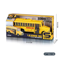 HKM-192915 Inertial Electric Light Music Double-Decker Mini Bus Toy for Kids Ages 2-7 with Opening Doors and Sound Features
