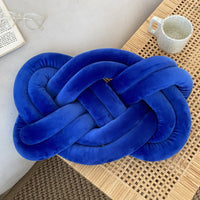 HKM-192915 Personalized Plush Throw Pillow in Solid Colors - Modern Design