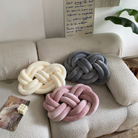 HKM-192915 Personalized Plush Throw Pillow in Solid Colors - Modern Design
