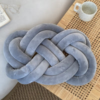 HKM-192915 Personalized Plush Throw Pillow in Solid Colors - Modern Design