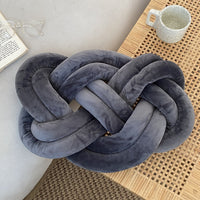 HKM-192915 Personalized Plush Throw Pillow in Solid Colors - Modern Design