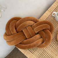 HKM-192915 Personalized Plush Throw Pillow in Solid Colors - Modern Design