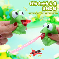 HKM-193107 Cute Frog Dinosaur Squeeze Toy for Stress Relief and Anxiety Reduction