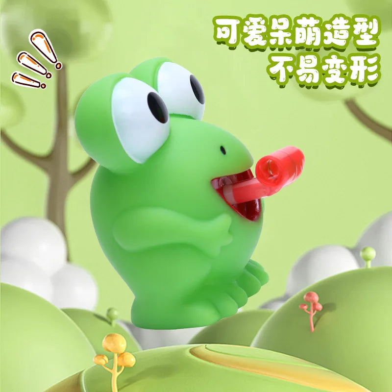 HKM-193107 Cute Frog Dinosaur Squeeze Toy for Stress Relief and Anxiety Reduction