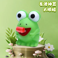 HKM-193107 Cute Frog Dinosaur Squeeze Toy for Stress Relief and Anxiety Reduction