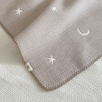 HKM-193107 Double-Sided Cotton Embroidery Baby Blanket - 100x110cm for All Seasons