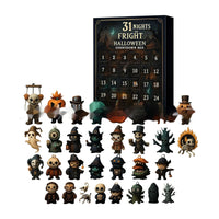 HKM-193235 31 Night Halloween Countdown Doll Blind Box – Resin Craft Advent Surprise