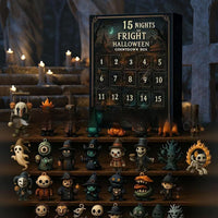 HKM-193235 31 Night Halloween Countdown Doll Blind Box – Resin Craft Advent Surprise