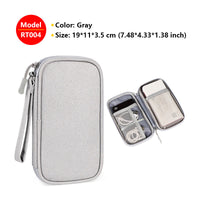 HKM-193363 Multifunctional Waterproof Storage Bag for Cables and Power Banks - Travel & Daily Use