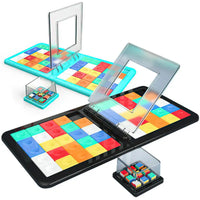 HKM-193683 Race Puzzle Thinking Training Board Game Set for Kids - Parent-Child Interactive Toy for Logical Thinking Development