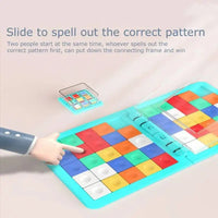 HKM-193683 Race Puzzle Thinking Training Board Game Set for Kids - Parent-Child Interactive Toy for Logical Thinking Development